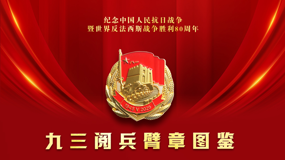請(qǐng)收藏！九三閱兵臂章圖鑒