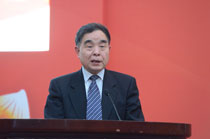 全國人大教科文衛(wèi)委員會主任委員、清華大學(xué)新聞出版學(xué)院院長柳斌杰致辭
