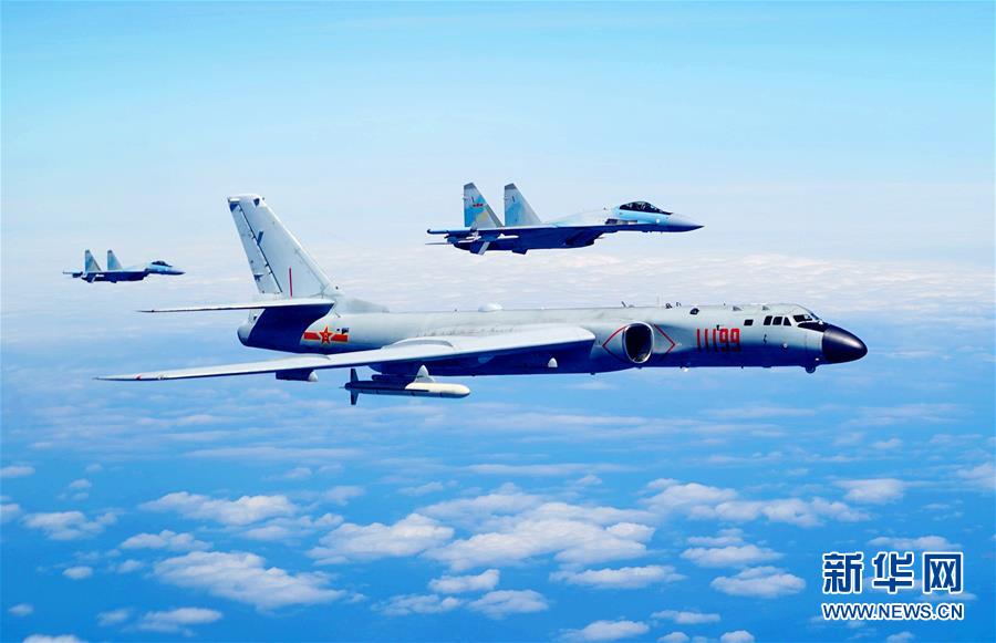 （圖文互動(dòng)）（1）空軍發(fā)布宣傳片展現(xiàn)殲-20、蘇-35、轟-6K海上新航跡