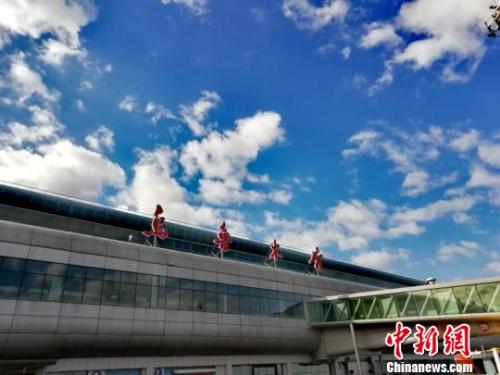 資料圖：烏魯木齊國際機場。 新疆機場集團供圖
