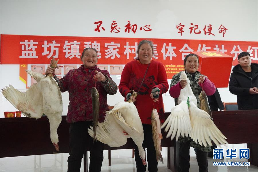 （新春走基層·圖文互動）（4）“空殼村”分紅啦！