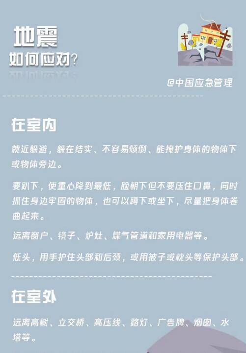 地震如何應(yīng)對？