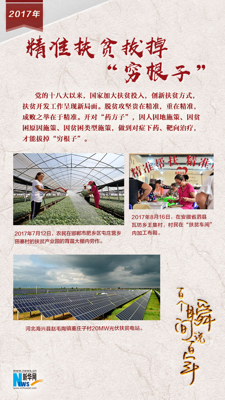 2017，精準(zhǔn)扶貧拔掉“窮根子”