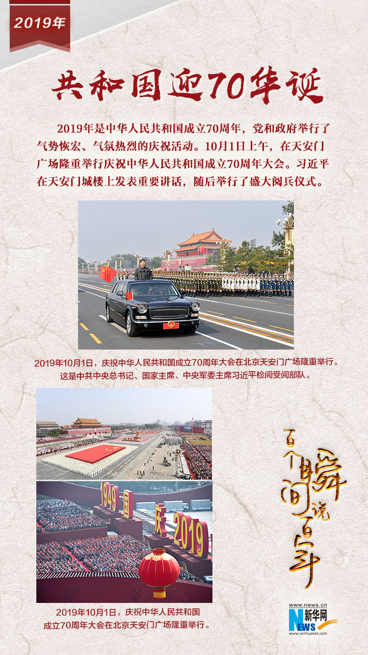2019，共和國迎70華誕