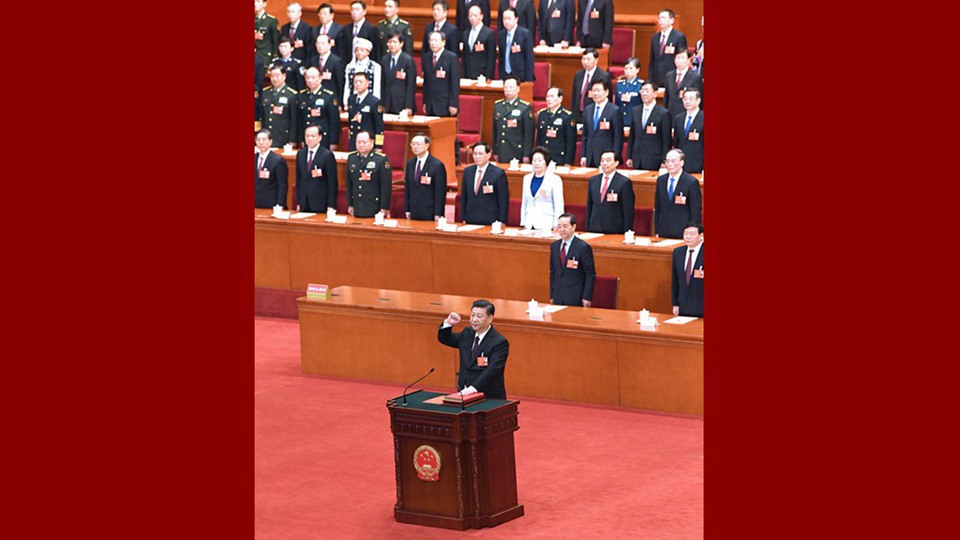習近平當選國家主席、中央軍委主席
