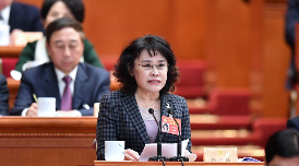 中國殘疾人聯(lián)合會主席團(tuán)主席，北京2022年冬奧會和冬殘奧會組織委員會執(zhí)行主席、黨組副書記 張海迪