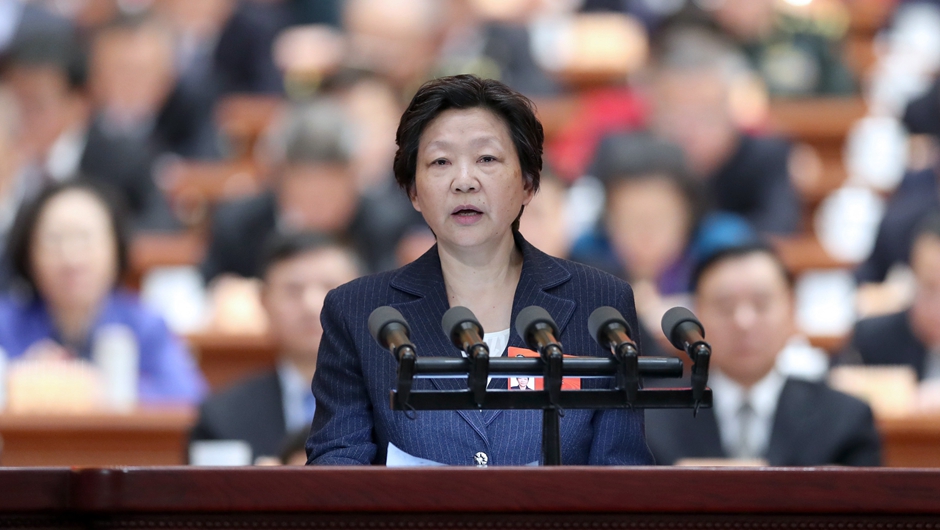 全國政協人口資源環(huán)境委員會副主任，九三學社中央副主席 印紅