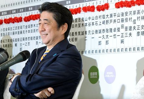 安倍贏選舉易，贏未來難