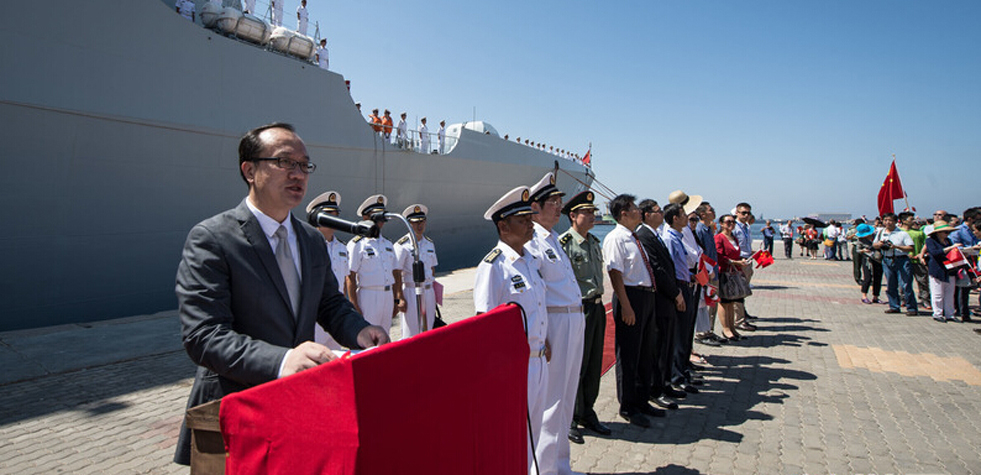 友誼、和平、交流、合作：中國海軍152艦艇編隊到訪埃及
