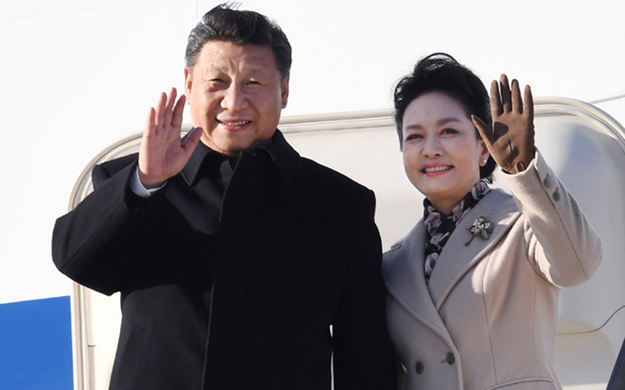 習(xí)近平抵達(dá)赫爾辛基開始對芬蘭共和國進行國事訪問