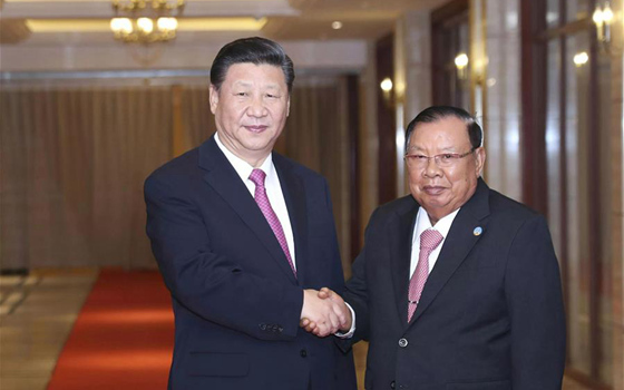 習(xí)近平再次會(huì)見(jiàn)老撾人民革命黨中央委員會(huì)總書(shū)記、國(guó)家主席本揚(yáng)