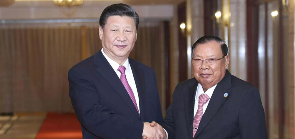 習(xí)近平再次會(huì)見(jiàn)老撾人民革命黨中央委員會(huì)總書(shū)記、國(guó)家主席本揚(yáng)